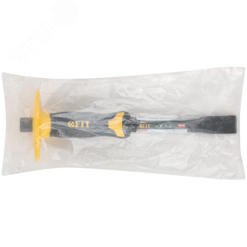 Зубило с пластиковым прорезиненным протектором 300х18х25 мм Профи - фото 3