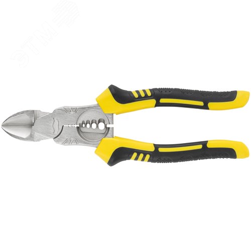 Бокорезы многофункциональные, эксцентриковый шарнир, прорезиненные ручки, Профи 180 мм - фото 1