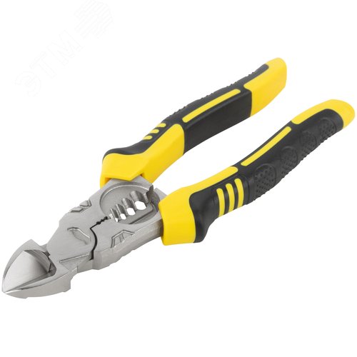 Бокорезы многофункциональные, эксцентриковый шарнир, прорезиненные ручки, Профи 180 мм - фото 2