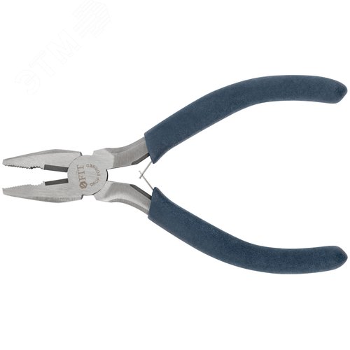 Изображение товара Плоскогубцы комбинированные ''мини'', синие ручки 120 мм (шт)