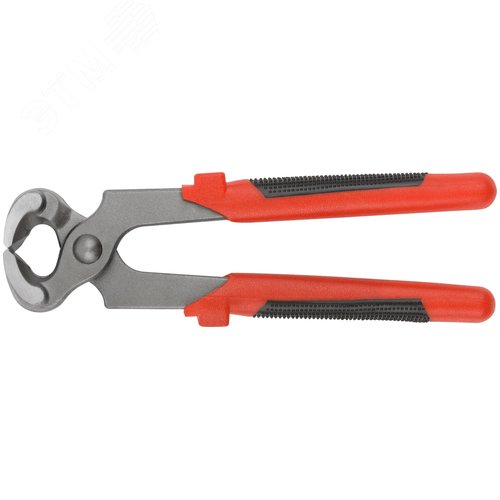 Изображение товара Клещи строительные ''Стандарт'', пластиковые красно-черные ручки 200 мм (шт)