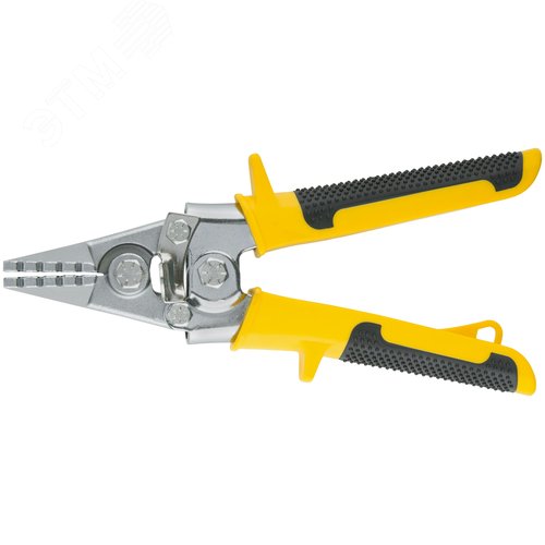 Изображение товара Плоскогубцы для гибки листового металла, прорезиненные ручки, 230 мм (шт)