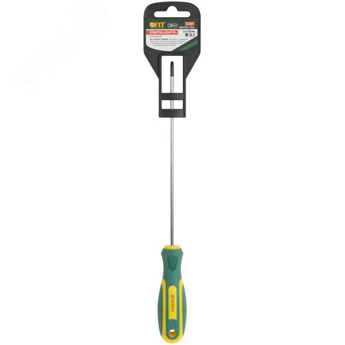 "Отвертка ""Контур"", CrV сталь, прорезиненная ручка  3х150 мм SL" - фото 3