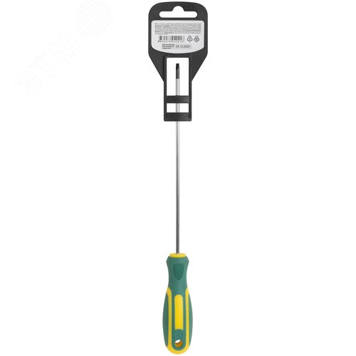 "Отвертка ""Контур"", CrV сталь, прорезиненная ручка  3х150 мм SL" - фото 4