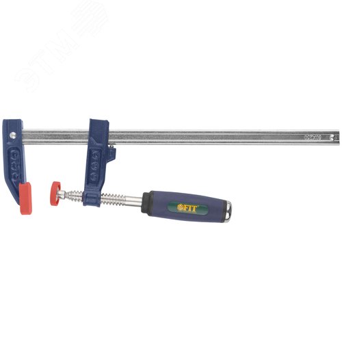 Изображение товара Струбцина тип ''F'' усиленная, мягкая ручка 50х250 мм (шт)