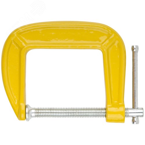 Изображение товара Струбцина тип ''G'' с глубокой рамкой 72 мм х 65 мм (глубина) (шт)