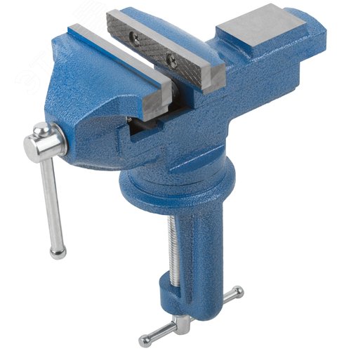 Изображение товара Тиски настольные поворотные усиленные 80 мм ( 1,7 кг ) (шт)