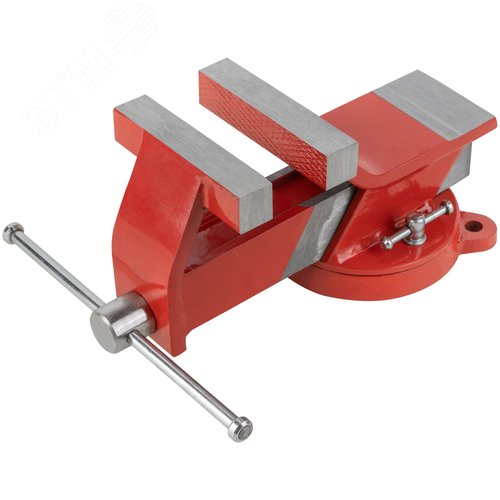 Изображение товара Тиски слесарные поворотные стальные 100 мм ( 4,5 кг) (шт)