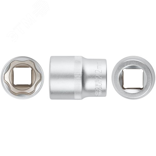 Изображение товара Головка 6-гранная CrV 1/2'' 22 мм (шт)