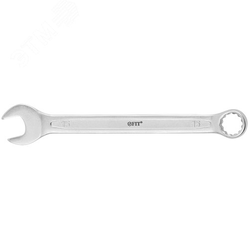 Изображение товара Ключ комбинированный усиленный ''Гранд'', CrV, холодный штамп 15 мм (шт)