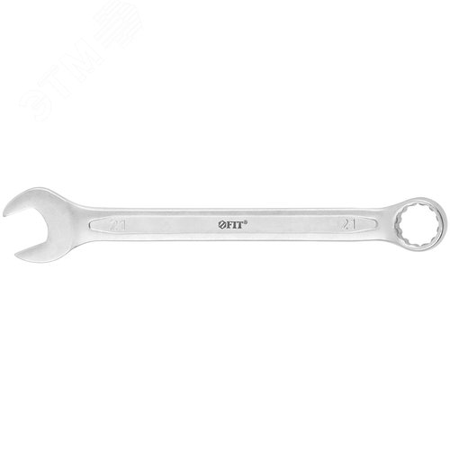 Изображение товара Ключ комбинированный усиленный ''Гранд'', CrV, холодный штамп 21 мм (шт)