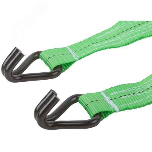 Ремень для крепления груза, храповый механизм 110 мм, полиэфирная лента 25 мм x 5 м, 800 / 1600 кг - фото 4