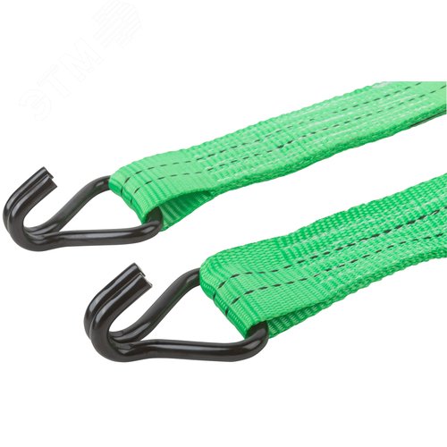 Ремень для крепления груза, храповый механизм 230 мм, полиэфирная лента 50 мм x 6 м, 2000 / 4000 кг - фото 4