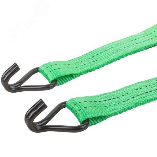 Ремень для крепления груза, храповый механизм 230 мм, полиэфирная лента 50 мм x 8 м, 2000 / 4000 кг - фото 4