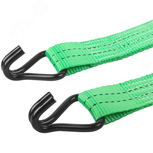 Ремень для крепления груза, храповый механизм 230 мм, полиэфирная лента 50 мм x 10 м, 2000 / 4000 кг - фото 4