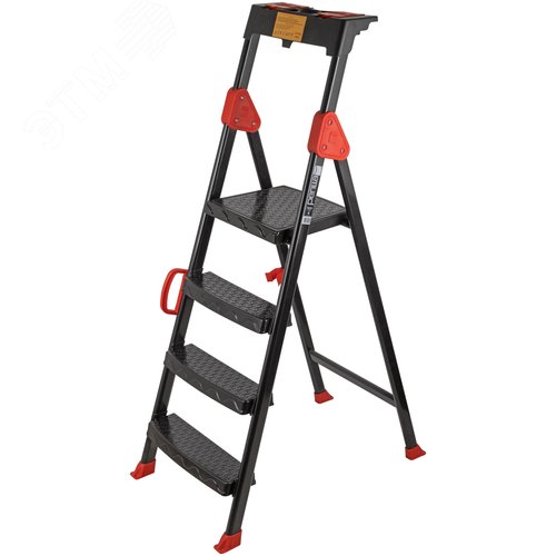 Изображение товара Лестница-стремянка стальная Comfort, 4 ступени (шт)