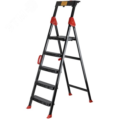 Изображение товара Лестница-стремянка стальная Comfort, 5 ступеней (шт)