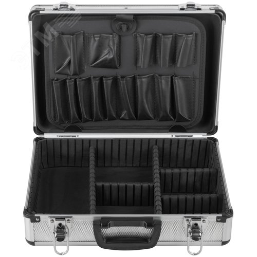 Ящик для инструмента алюминиевый 380х270х120 мм - фото 3