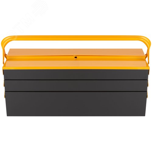 Изображение товара Ящик для инструмента металлический с 4-мя раздвижными отделениями 530х200х200 мм (шт)