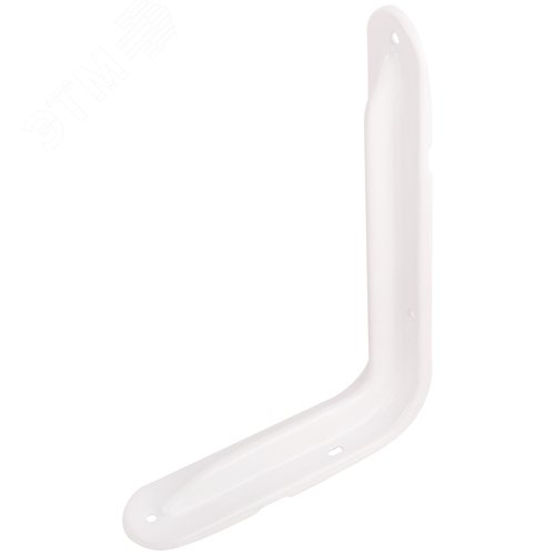 Изображение товара Уголок-кронштейн усиленный белый 160x250 мм (1,0 мм) (шт)