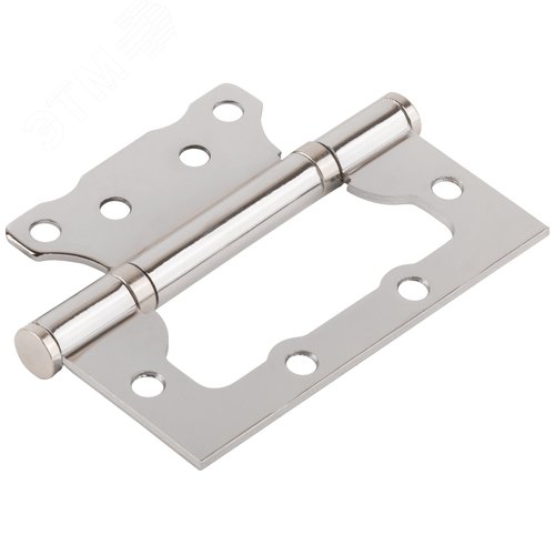 Петля дверная универсальная (без врезки) "Станд   рт" 100х75х2.5 мм хром (2ВВ - СР) - фото 2