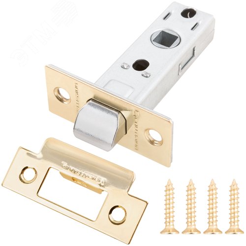 Изображение товара Механизм защелки, модель 100, золото (латунь) (шт)