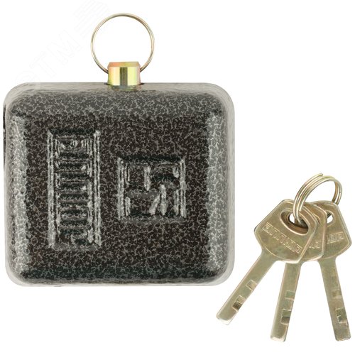 Изображение товара Замок навесной 80 мм с закрытой дужкой (шт)