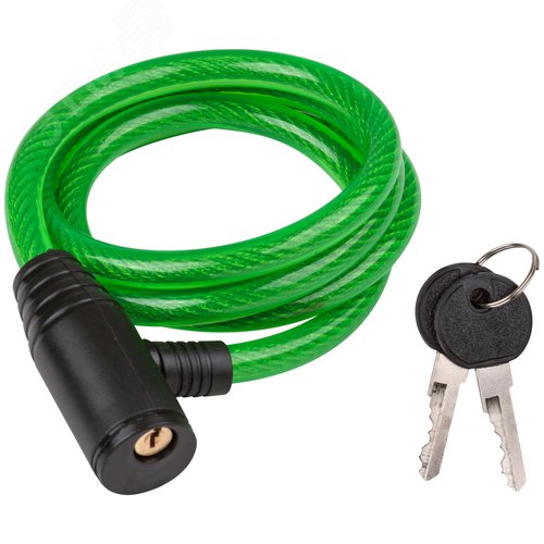 Изображение товара Замок тросовый, диаметр 10 мм, длина 650 мм (шт)