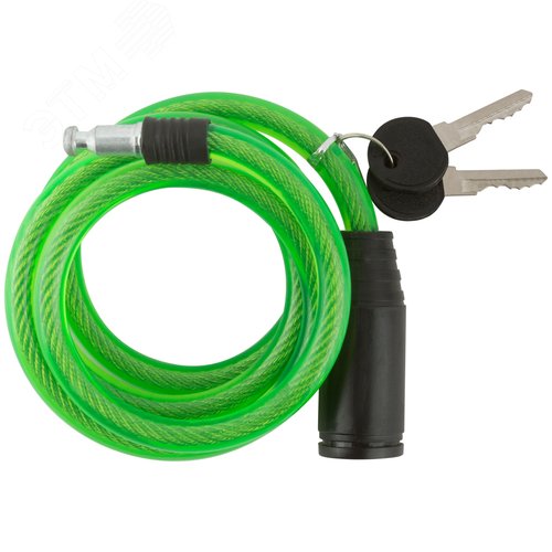 Изображение товара Замок тросовый, диаметр 10 мм, длина 1200 мм (шт)