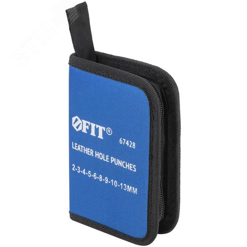 Пробойники для кожи, набор  9 шт. (отверстия 2-3-4-5-6-8-9-10-13 мм ) - фото 4