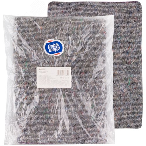 Изображение товара Тряпка для пола ''Дымок'' из серого хлопка 1 шт., 600х750 мм (1311025) (шт)