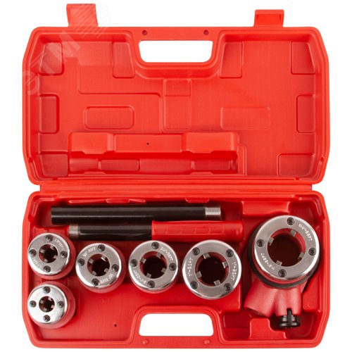 Изображение товара Клуппы трубные, набор 6 шт (1/4''-3/8''-1/2''-3/4''-1''-1.1/4'') (шт)