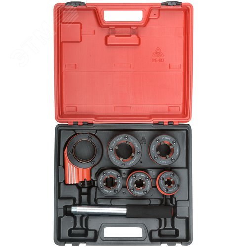 Изображение товара Клуппы трубные черные Профи, набор 5 шт (3/8''- 1/2''-3/4''-1''-1 1/4'') (шт)