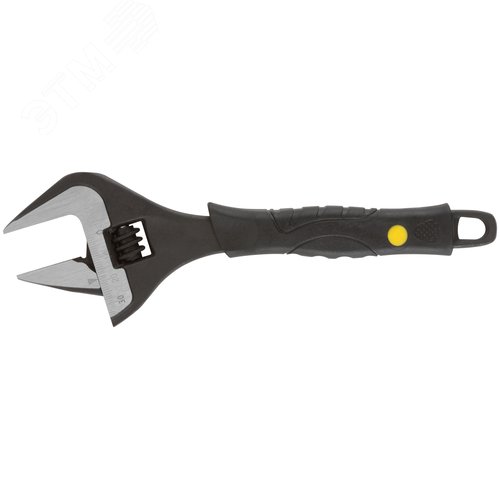 Изображение товара Ключ разводной ''Контур'', узкие губки, шкала, экстра увеличенный захват, ПВХ накладка на ручку 200 мм (39 мм) (шт)