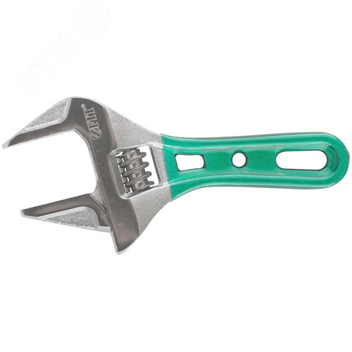 Изображение товара Ключ разводной ''Смарт'', CrV, укороченный, узкие губки, шкала, экстра увелич.захват 135 мм ( 36 мм ) (шт)