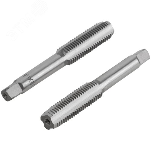 Метчики метрические, легированная сталь, набор 2 шт. М12х1,5 мм - фото 2