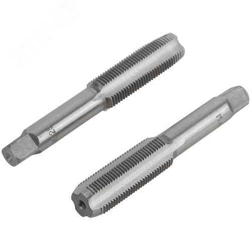 Метчики метрические, легированная сталь, набор 2 шт. М14х1,25 мм - фото 2