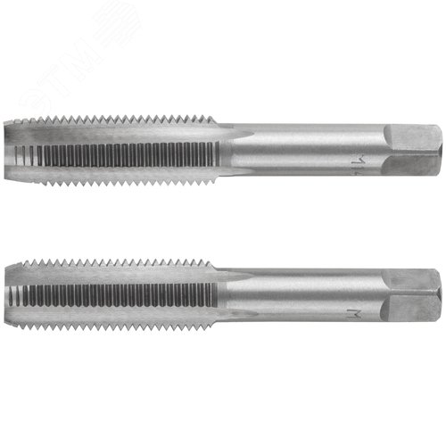 Метчики метрические, легированная сталь, набор 2 шт. М14х1,5 мм - фото 1