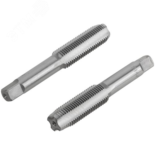 Метчики метрические, легированная сталь, набор 2 шт. М14х1,5 мм - фото 2