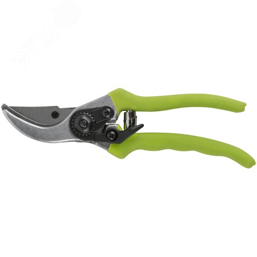 Изображение товара Секатор, режущие кромки внахлест, алюминиевые ручки с ПВХ покрытием 205 мм (шт)