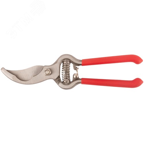 Изображение товара Секатор ''Стандарт'', режущие кромки внахлест, цельнокованый, ПВХ покрытие ручек 200 мм (шт)