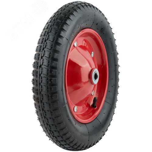 Изображение товара Колесо запасное 360х70x230 мм для тачки 77555 (3.25''/3.00''-8'') (шт)