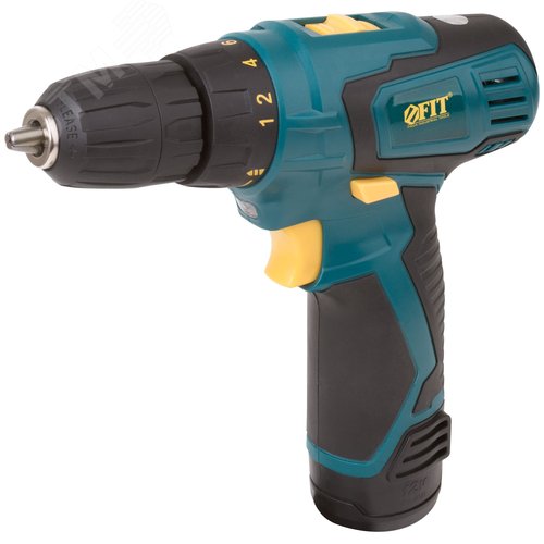 Изображение товара Дрель-Шуруповерт акк. 12.0 В, 0-350/1100 об/мин, 20,0 Нм, 1 (Li-Ion) 1.3 Ач, 1 ч., рез. накл., коробка (шт)