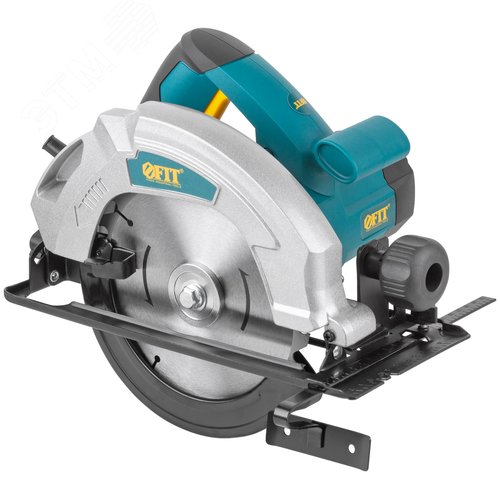 Изображение товара Пила дисковая 1300 Вт 4500 об/мин 185/20 мм железная опора блокировка шпинделя (шт)