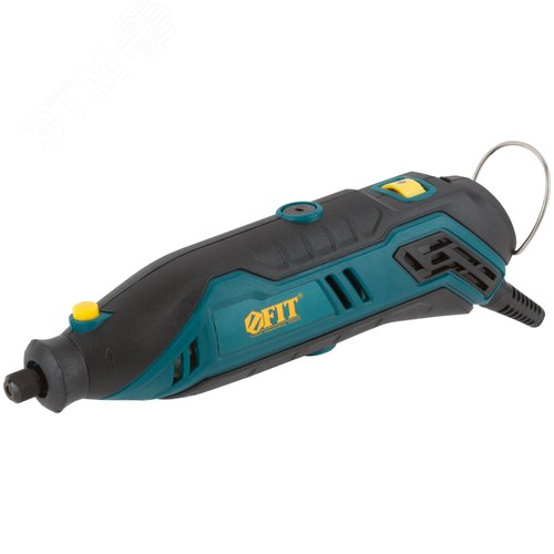 Изображение товара Гравировальная машина 130 Вт, 10000-35000 об/мин, 2.4/3.2 мм, БС щеток, набор насадок 210 шт, кейс (шт)