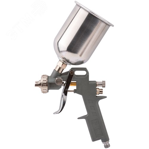 Изображение товара Краскопульт пневматический, алюминиевый верхний бачок 600 мл, 1.5 мм (шт)