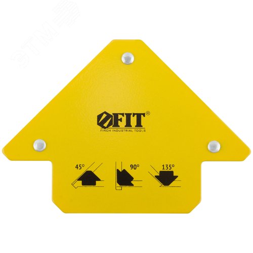 Изображение товара Угольник для сварки магнитный, тип ''стрелка'', усилие до 11 кг (шт)