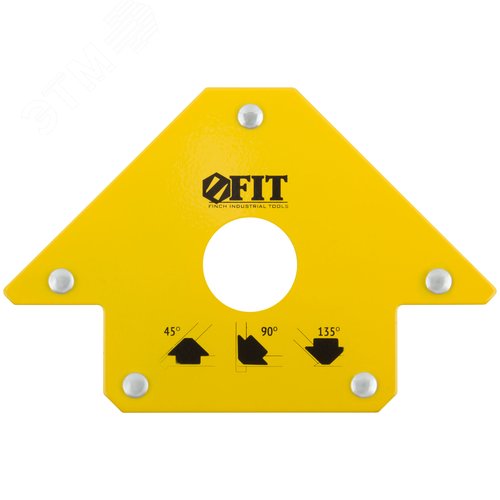 Изображение товара Угольник для сварки магнитный, тип ''стрелка'', усилие до 23 кг (шт)