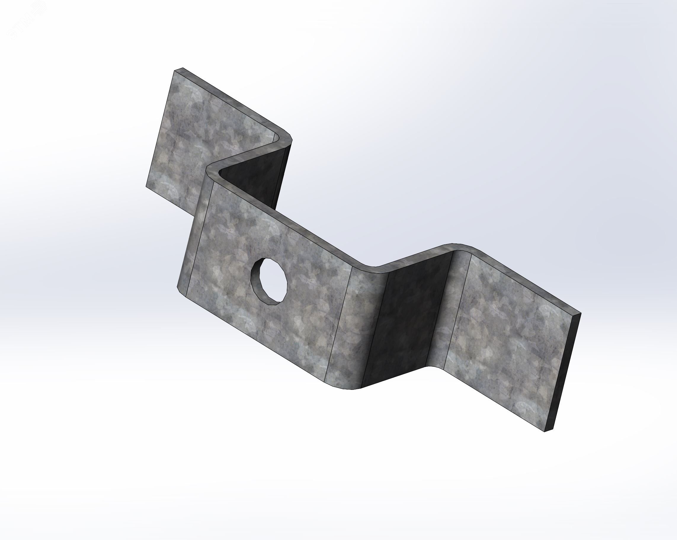 Изображение товара Настенное крепление AS-WF HDG для профилей и опорных систем MEKA