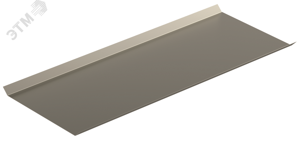 Изображение товара Защитная пластина нижняя POL 3 м для кабельных лестниц из стали с оцинковкой